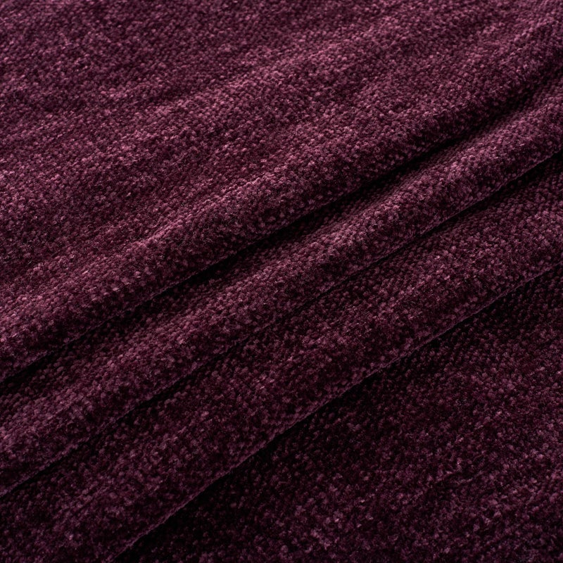 GINAMUSE Chenille Throw Blanket for Couch with Tassels,50"X60" Soft Cozy Lightweight Knitted Boho Decorative Blankets for Bed and Sofa,Aubergine - Image 4