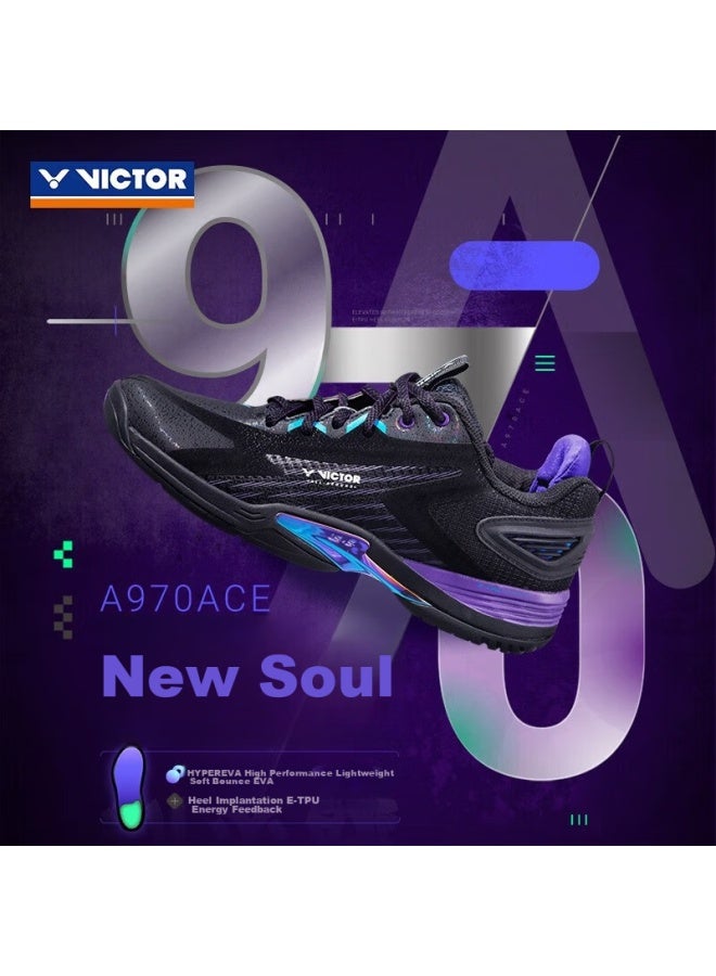 Victor Badminton Shoes For Men And Women, Durable, Shock-absorbing, Breathable, Sports Casual Shoes A970ace/c Size 42 - Image 1