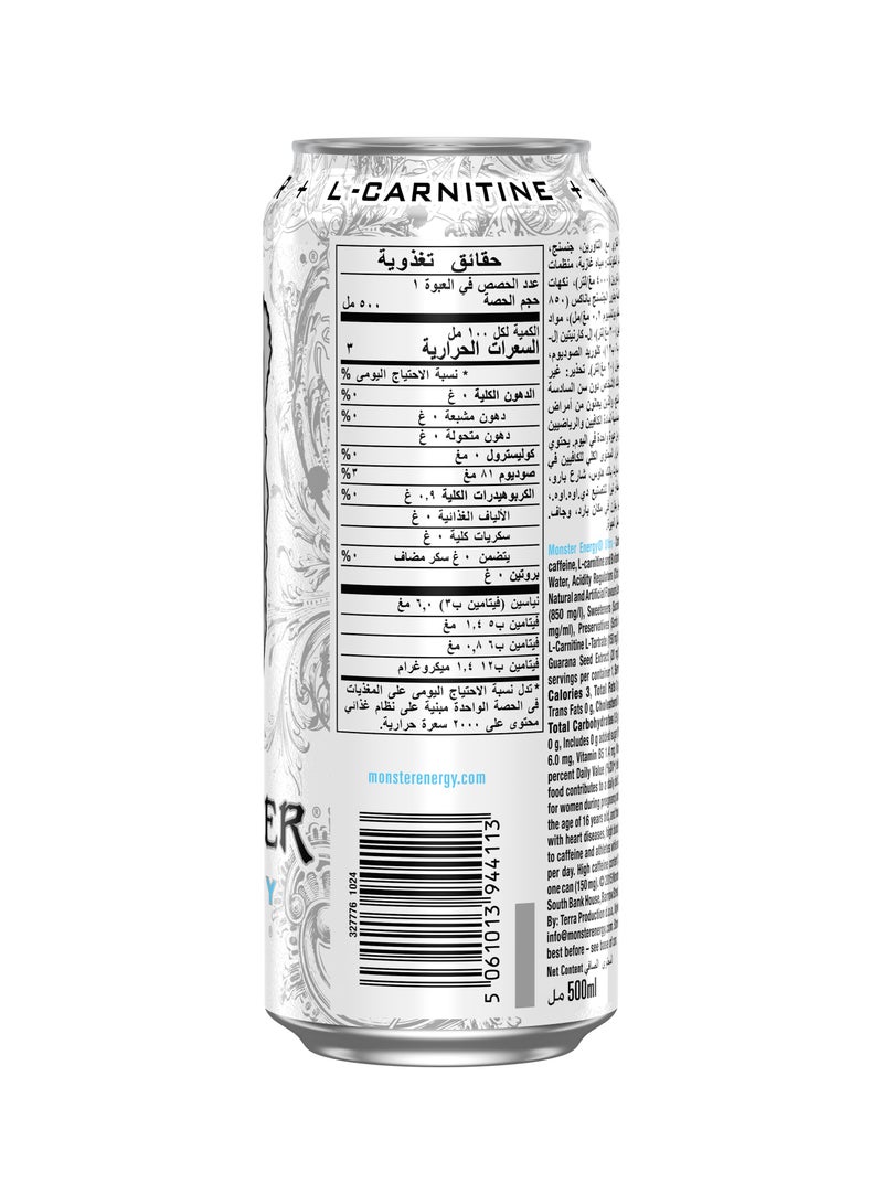 Monster Ultra White Energy Drink 500ml - Image 2