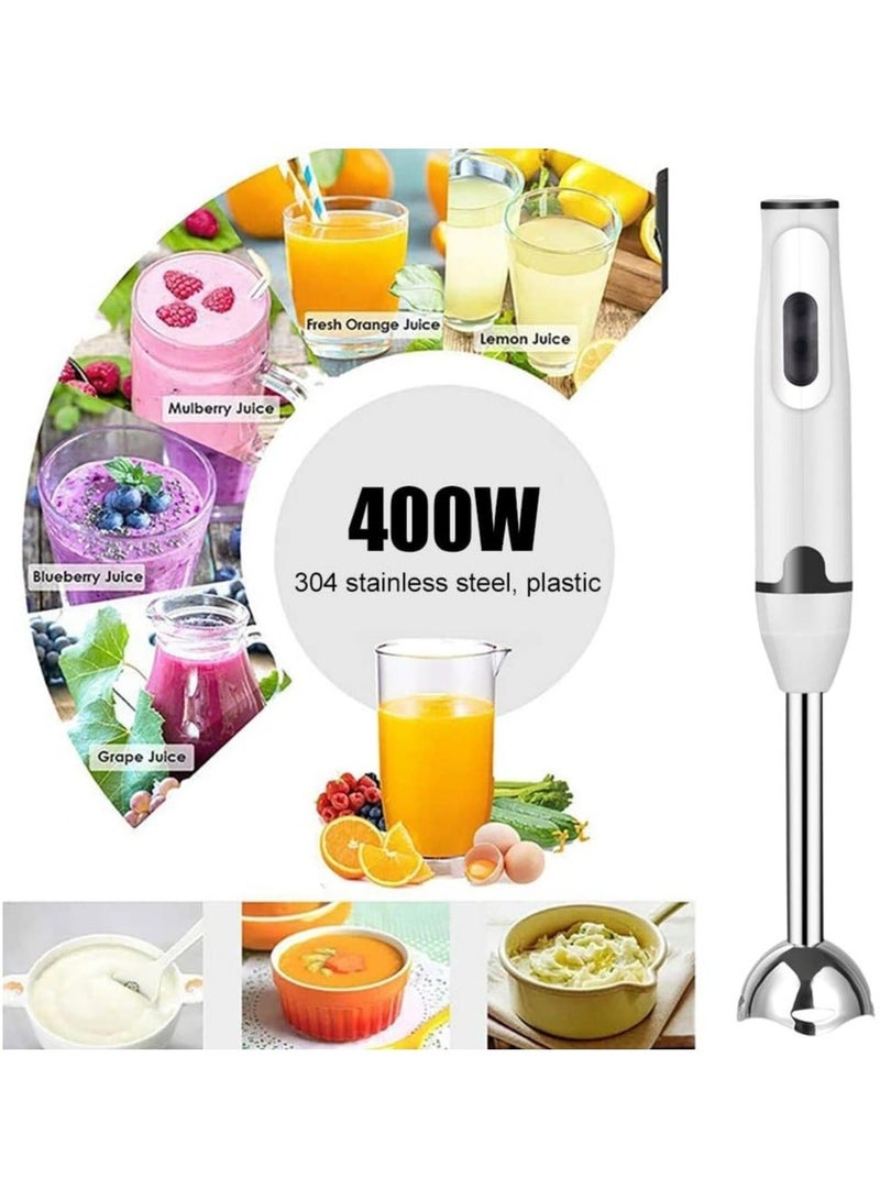Denx 400W Electric Hand Blender With Two Stainless Steel Blades - Image 5