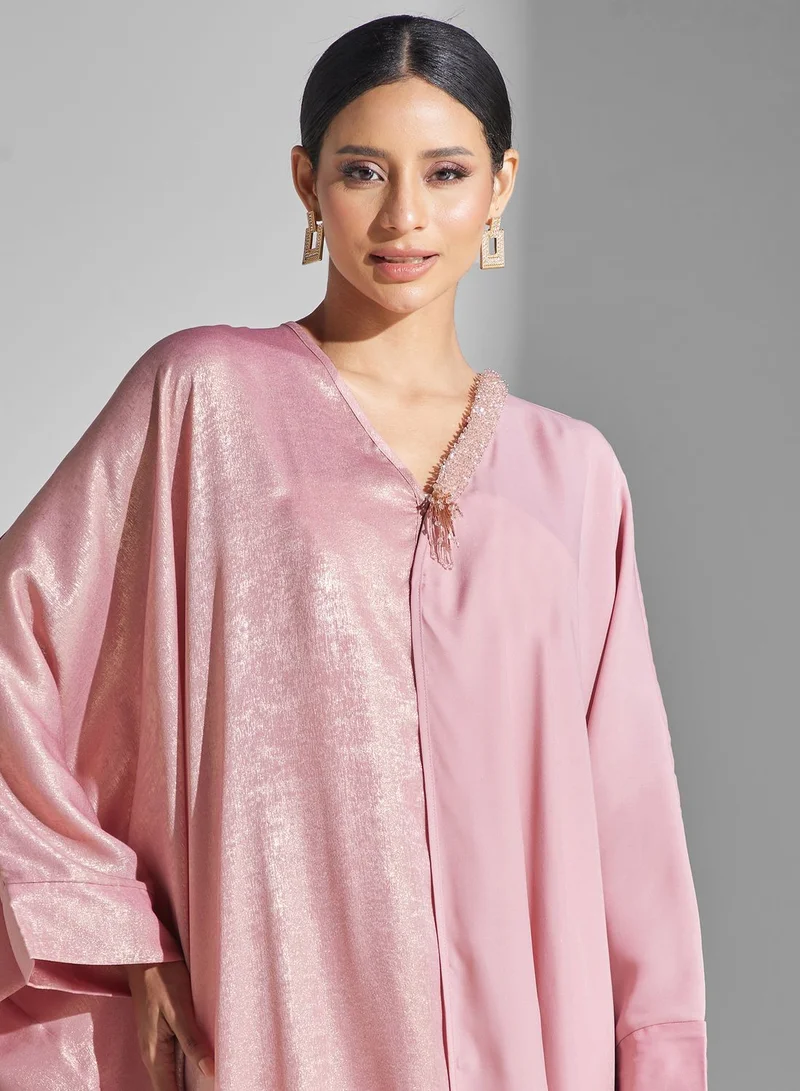 Khizana Two Tone Abaya