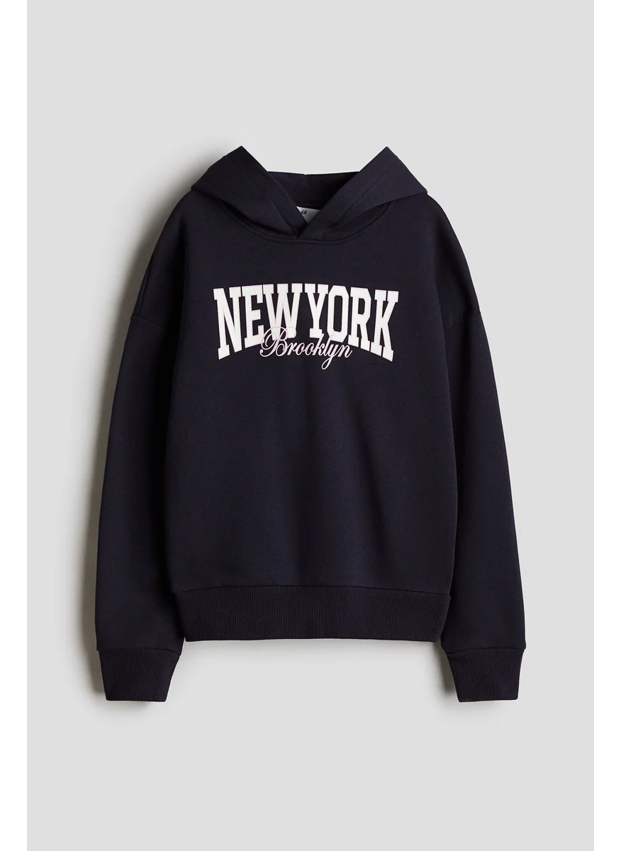 اتش اند ام Printed Hoodie