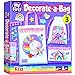 KRAFUN DIY Bag Decorating Kit for Girls Create 3 Custom Unicorn Fairy Bags NoSew MessFree Crafts with Stickers Gems Fashion Art Activity Gift for Kids Ages 510 - Image 3