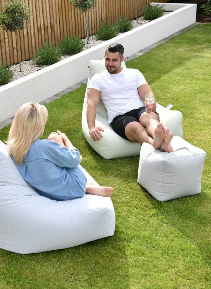 Extreme Lounging Extreme Lounging® - Original B-Box Pouf - Made in UK - Premium Quality Double Stitched Ottoman - UV Protected & Waterproof Stool, Ideal for Indoor & Outdoor Use - 40x40x40cm - Pink - Image 3