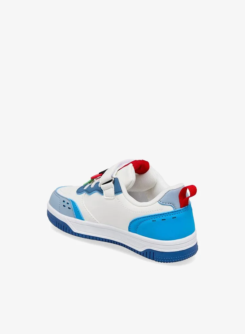 Marvel WHITE Boys Avengers Print Hook & Loop Ankle School Sneakers for Men | Best Price UAE