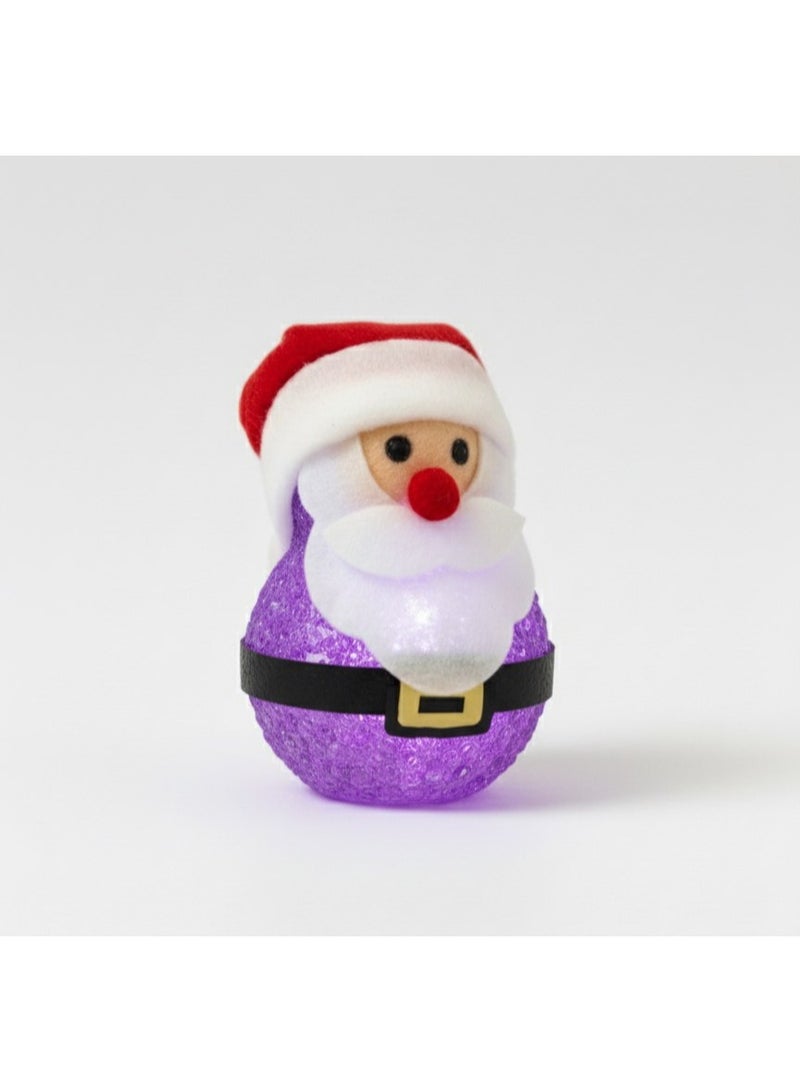 شجرة عيد الميلاد، ضوء ليلي لطيف، زينة بابا نويل، متعدده الالوان - Image 2