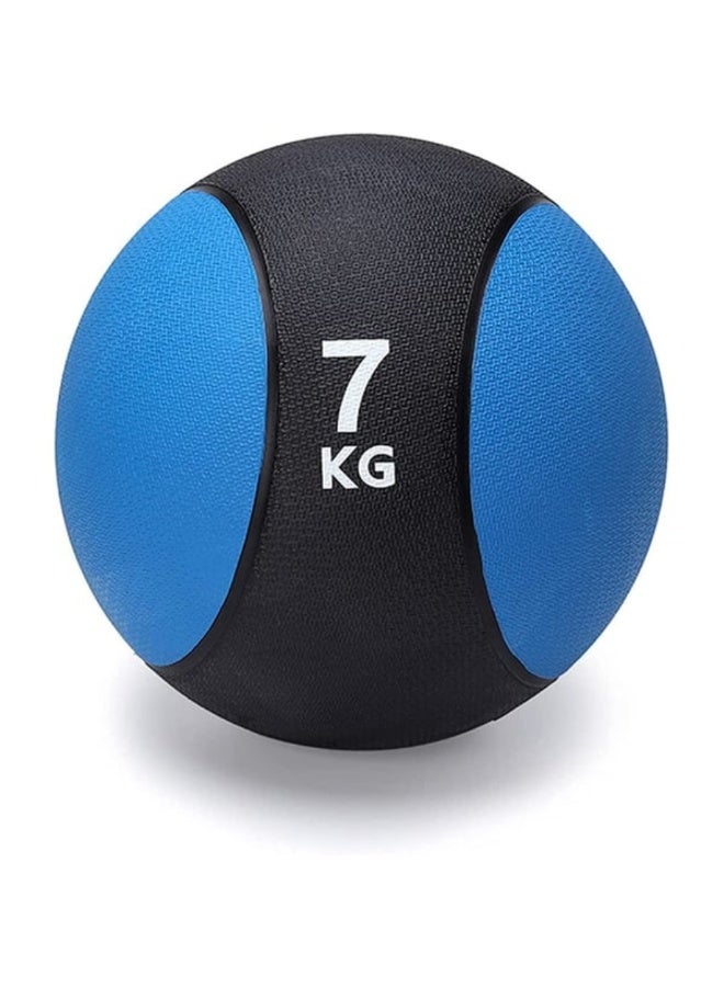 Spall 7Kg Fitness Weighted Medicine Balls Handheld Rubber Med for Core Balance Ab Workout Equipment Home Gym Exercise Weights, Core Strength Training Wall Balls, Home Gym Workout Exercise Balls - Image 1