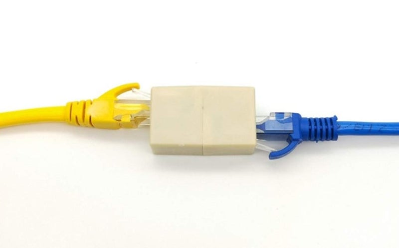 Sado موصل كابل الشبكة إيثرنت CAT5E CAT6 موصل محول لجوانب الكمبيوتر وكابلات التوصيل | لـ Cat-5، Cat-6، Cat-6E (عبوة من 20) - Image 2