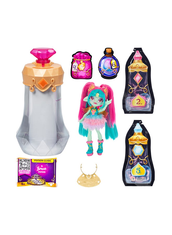 Magic Mixies - Magic mixies pixlingsl s1  doll single pack teal - Image 1