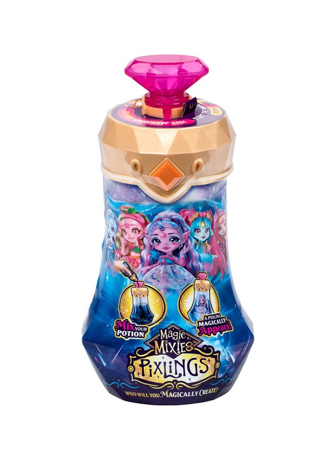 Magic Mixies - Magic mixies pixlingsl s1  doll single pack teal - Image 1
