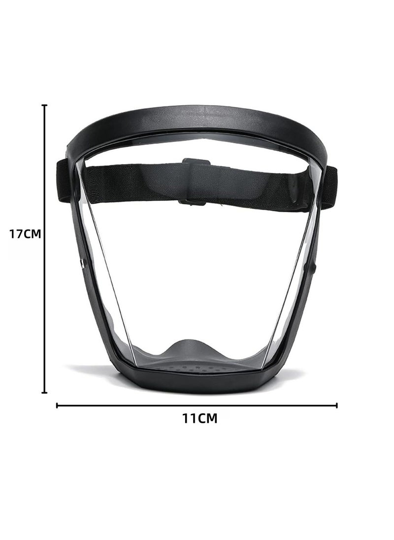 CHU DAI Super Protective Face Shield,Anti Fog Mask,Adult Clear Face Shield,Plastic Face Mask ,with Replaceable Filters  - Image 5