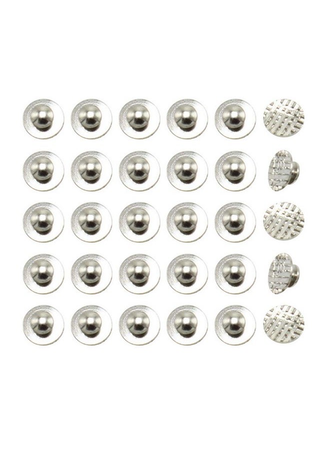 Healifty - 30Pcs Dental Orthodontic Lingual Buttons Bondable Round Base - Image 1