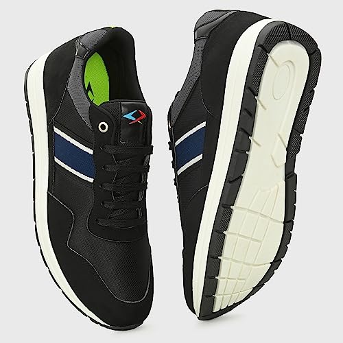 Cruiser Men's Pace-1 Black Sneakers_9 UK (2502-3) - Image 5