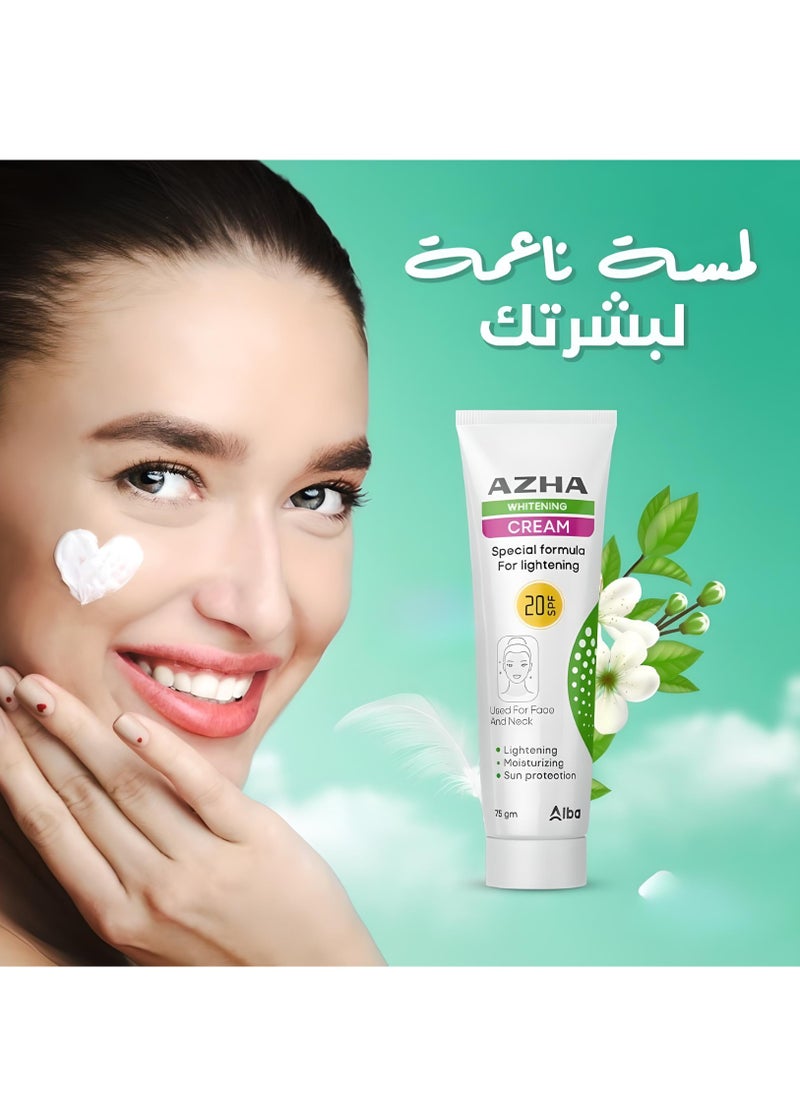 أزهى كريم تفتيح الوجه والرقبة 75 مل  - Image 4