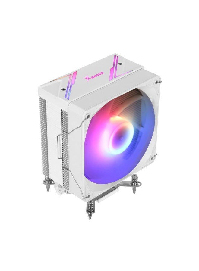 زاندر مبرد هواء لوحدة المعالجة المركزية،  ARGB 4 أنابيب حرارية، مروحة وحدة المعالجة المركزية ARGB, 120 mm - Image 1