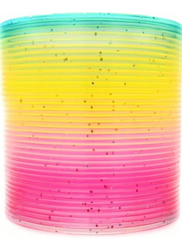 Generic Playful Plastic Spiral Zipper Games Shaped Magical Rainbow Circle For Kids - Multicolor  - Image 4