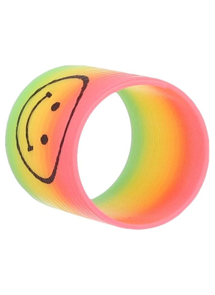 Generic Playful Plastic Spiral Zipper Games Shaped Magical Rainbow Circle For Kids - Multicolor  - Image 5