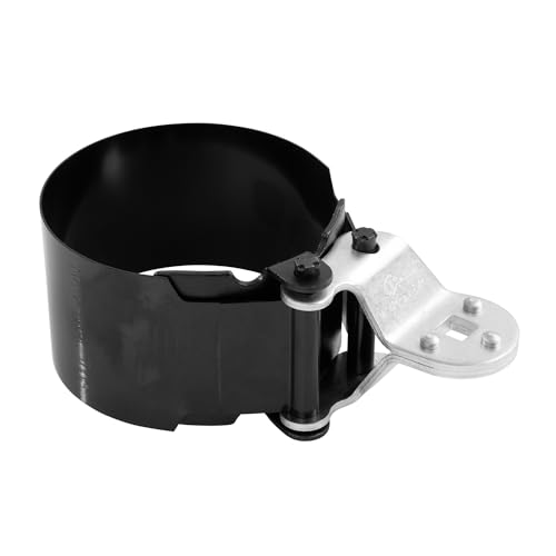 OEMTOOLS 25231 Heavy Duty Truck Oil Filter Wrench 418 in to 458 in 104mm to 118mm 12 in Drive Alloy Steel