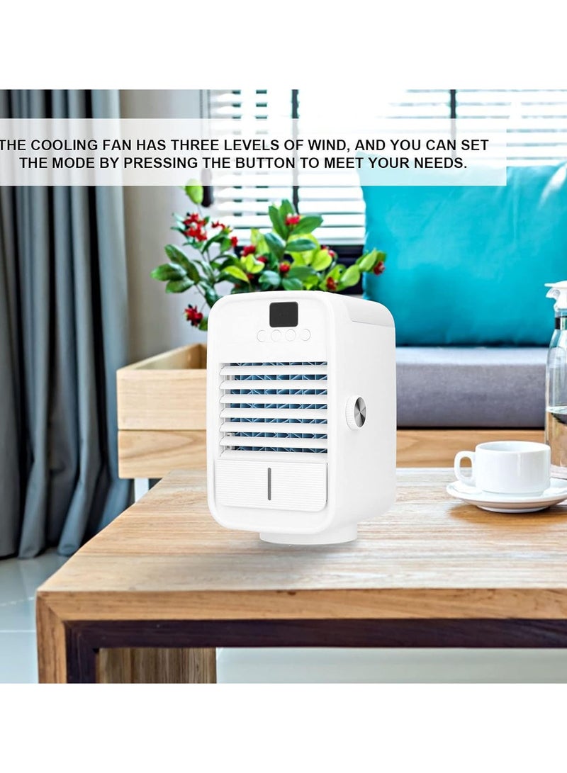 Air Cooler Fan, Cooling Fan USB Charging for Office for Dormitory for Home