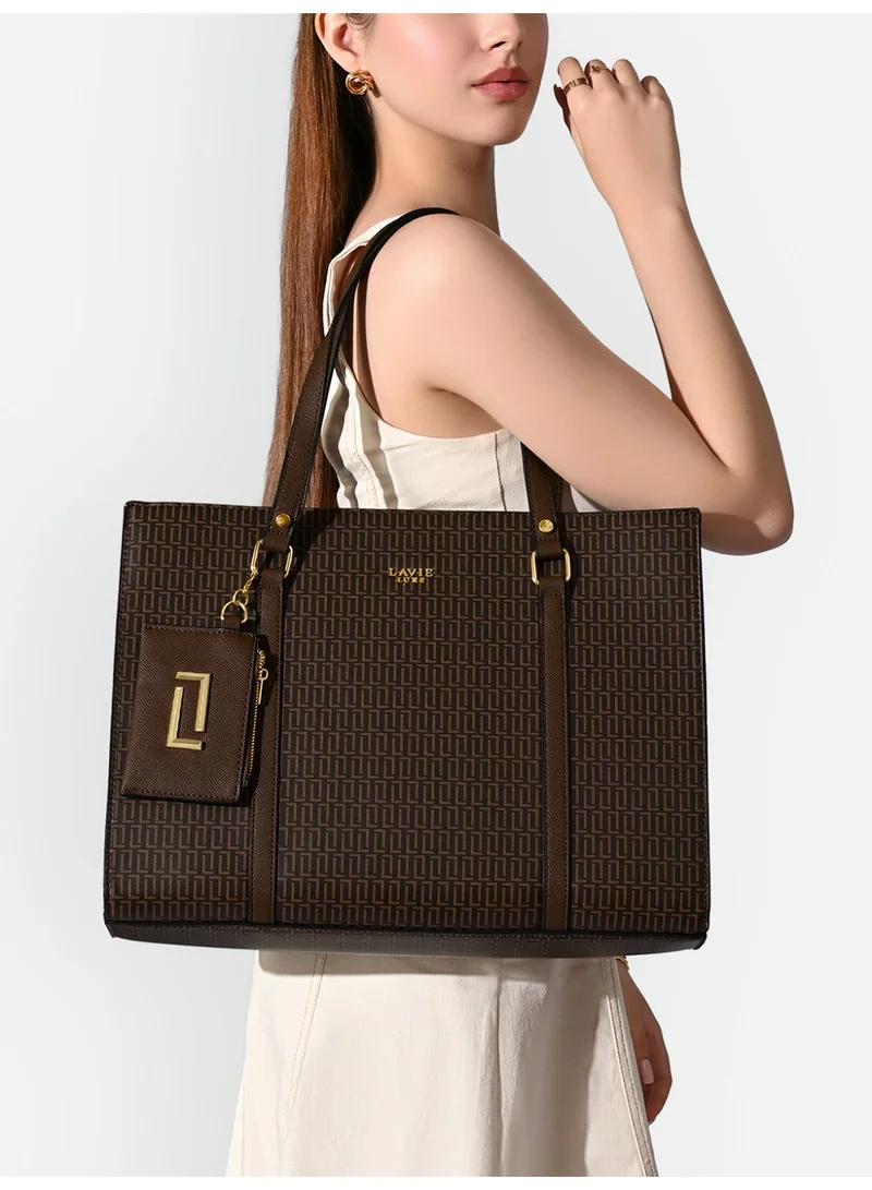 Lavie Luxe Women's Workbox Tote (Choco)