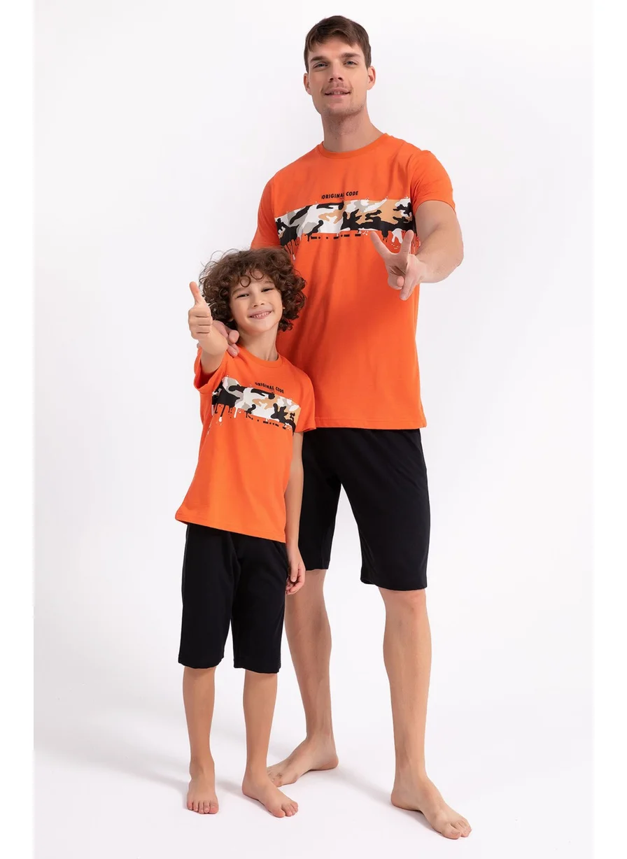 روليبولي Original Code Orange Boy Capri Set