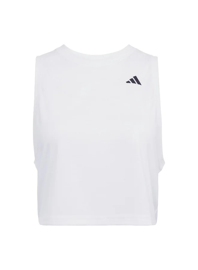 اديداس Adidas We Tank White Training Tops For Women XS