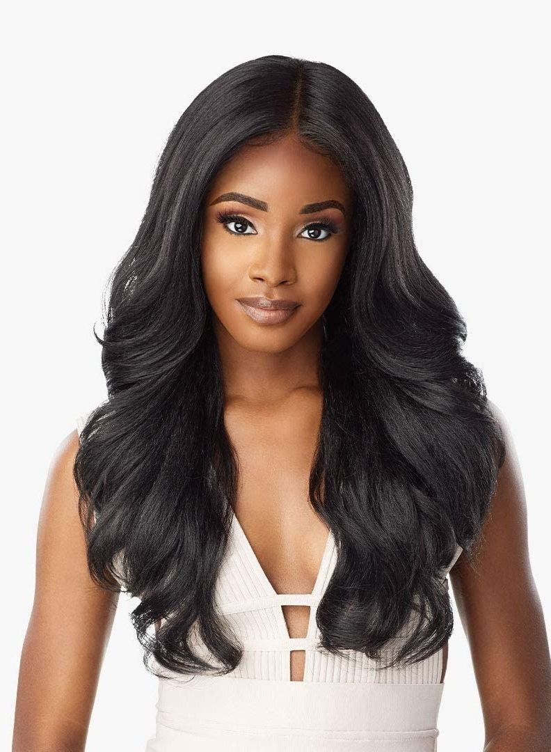 Estelle Swiss lace Wig HD Lace Keep Them Guessing What Lace Hairline Illusion Lace Wig Color 1B - Image 1