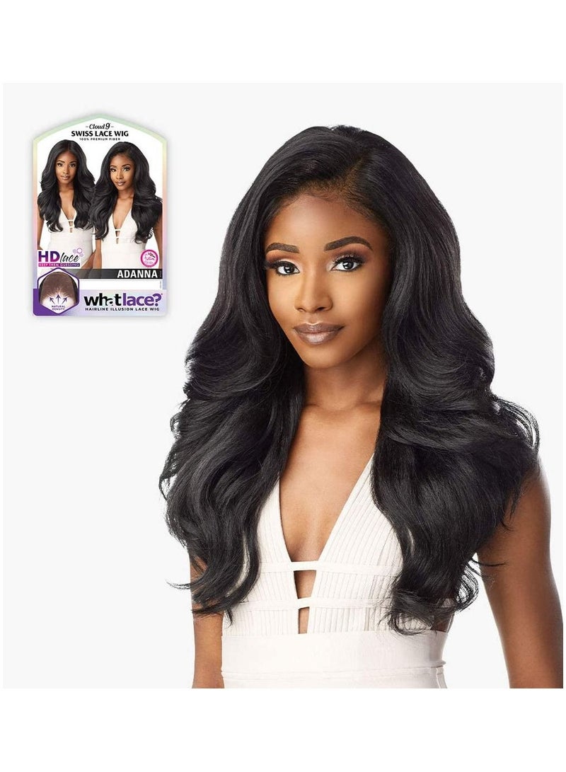Estelle Swiss lace Wig HD Lace Keep Them Guessing What Lace Hairline Illusion Lace Wig Color 1B - Image 2