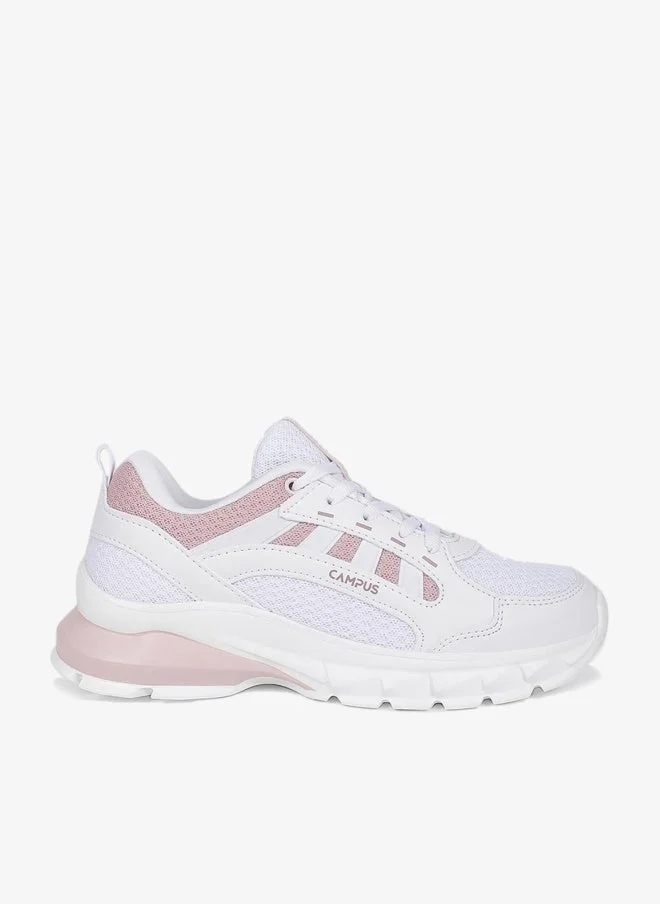 CAMPUS Women’s Fashion Low Top Sneakers – Eye-Catching Contrast Detailing with Modern Minimalist Appeal