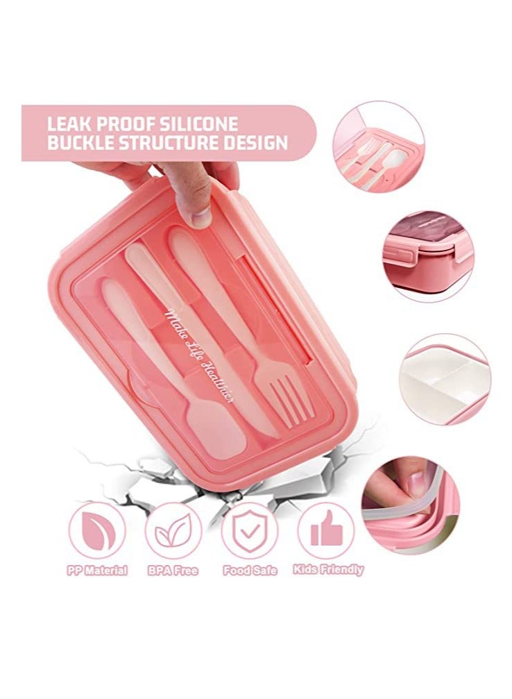 17-Piece Japanese Bento Box Set with Insulated Bag and Food Storage Bags - Image 3