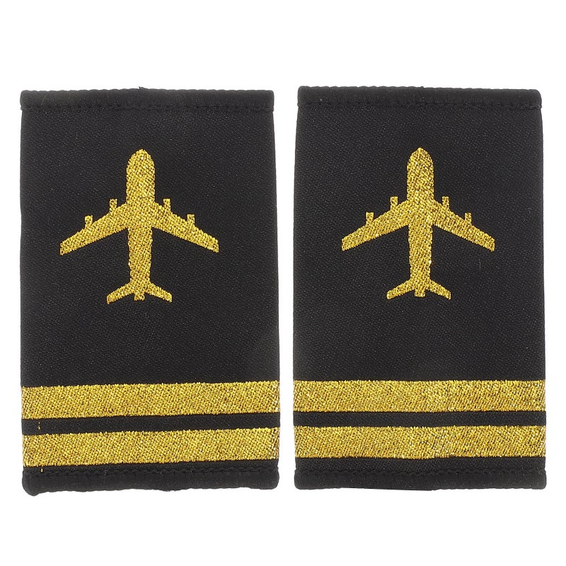 Shoulder Epaulets Pilot Uniform Enhancement Professional Symbol For Cosplayers And Performers 1 Pair - Image 1