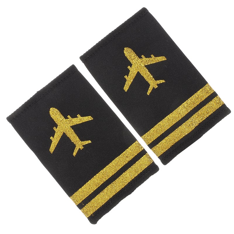 Shoulder Epaulets Pilot Uniform Enhancement Professional Symbol For Cosplayers And Performers 1 Pair - Image 4