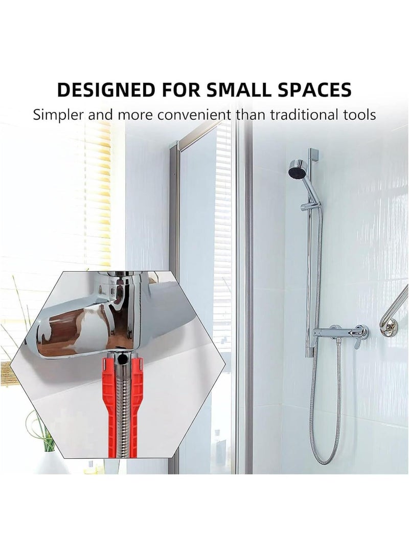 GGOOT 14 in 1 Multifunctional Sink Faucet Installation Tool Screw Removal Hardware Tools  - Image 5