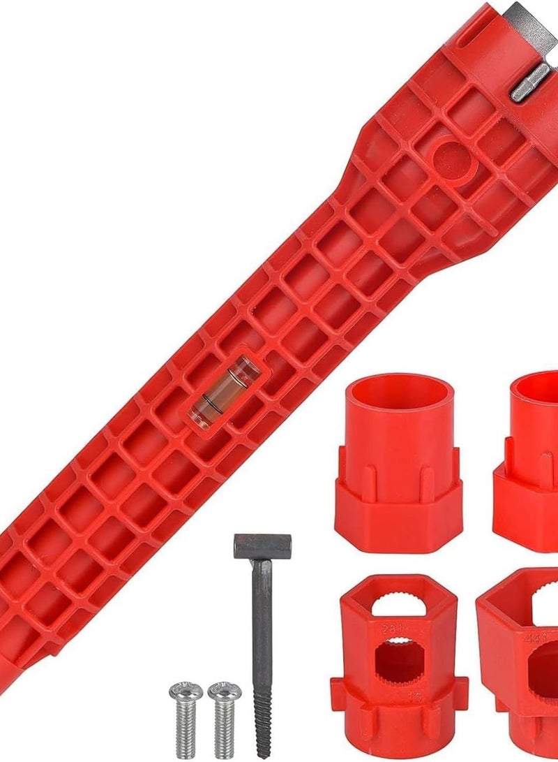 GGOOT 14 in 1 Multifunctional Sink Faucet Installation Tool Screw Removal Hardware Tools  - Image 1