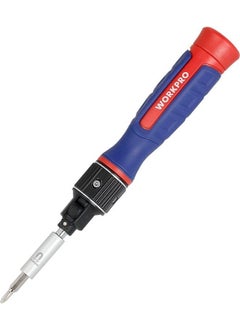 WORKPRO WP221070 9-In-1 Professional Cr-V Ratchet Magnetic Precision Screwdriver Set  - Image 1