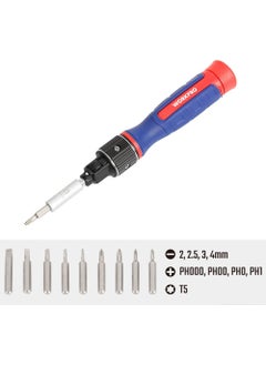 WORKPRO WP221070 9-In-1 Professional Cr-V Ratchet Magnetic Precision Screwdriver Set  - Image 3