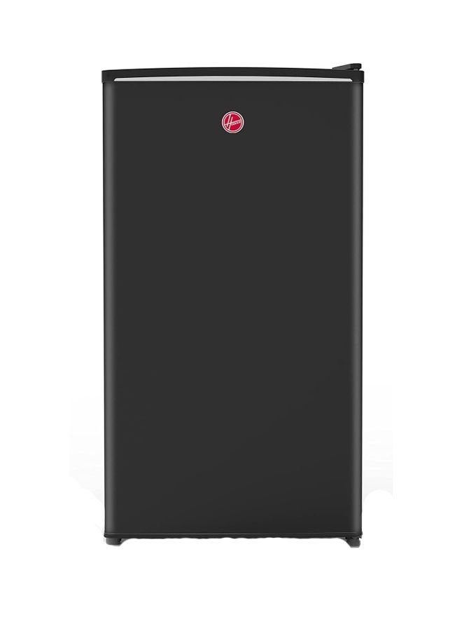 118L Single Door Compact Refrigerator with Freezer Compartment - Mechanical Control, Adjustable Thermostat, Security Lock, 1 Removable Shelf, Defrost Feature, 1 Year Warranty, Black HSD-K118-B 118 L HSD-K118-B Black