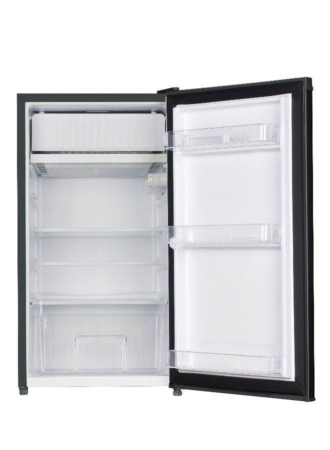 HOOVER 118L Single Door Compact Refrigerator with Freezer Compartment - Mechanical Control, Adjustable Thermostat, Security Lock, 1 Removable Shelf, Defrost Feature, 1 Year Warranty, Black HSD-K118-B 118 L HSD-K118-B Black - Image 5