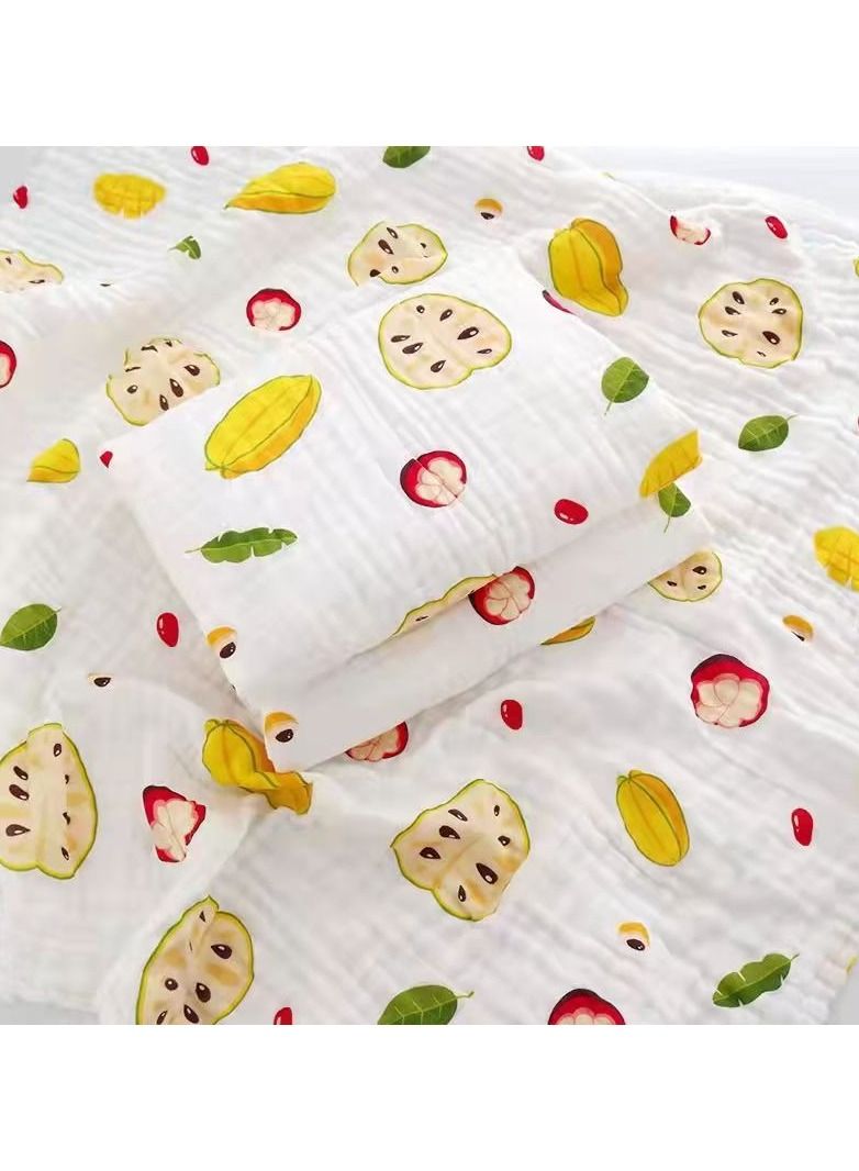 Loquat Pure Cotton Cartoon Printed Bath Towels