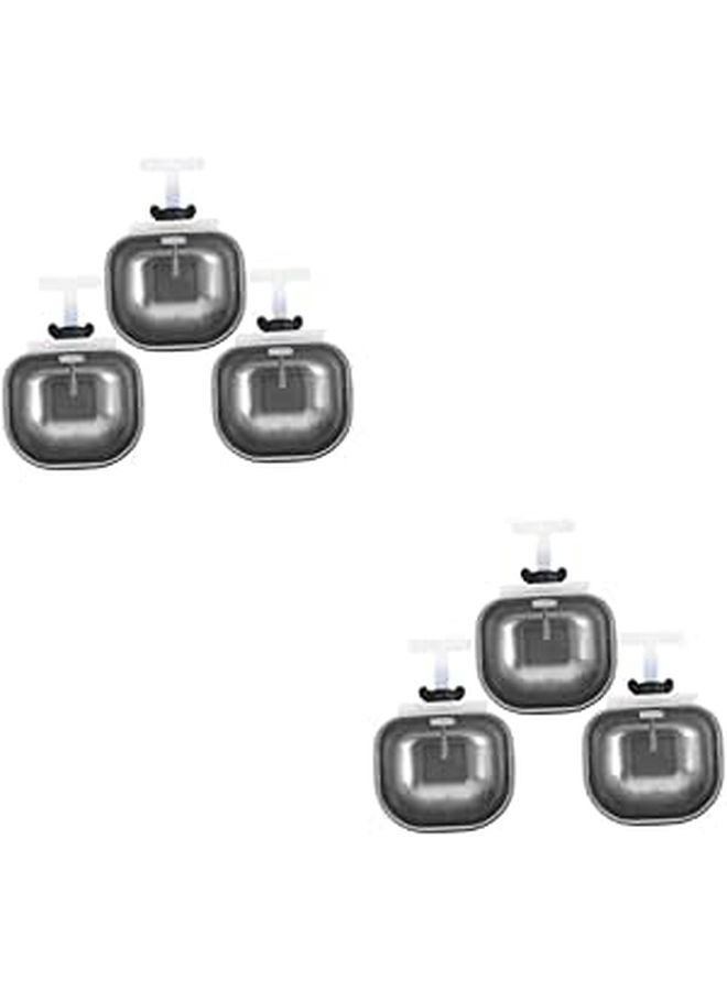 Automatic Leakproof Pet Water Dispenser 6 Pack Easy Clean Bunny Feeder Bowl - Image 1