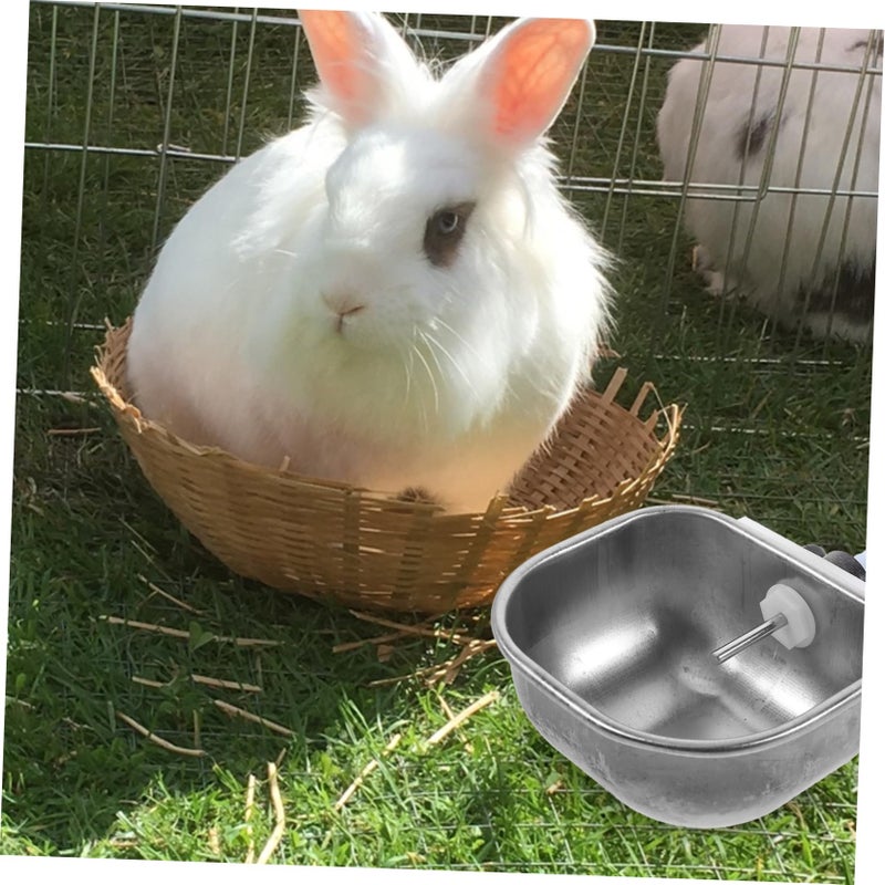 Automatic Leakproof Pet Water Dispenser 6 Pack Easy Clean Bunny Feeder Bowl - Image 3