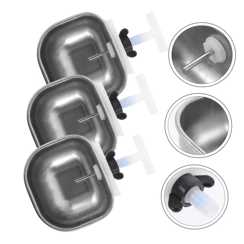 Automatic Leakproof Pet Water Dispenser 6 Pack Easy Clean Bunny Feeder Bowl - Image 4