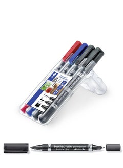 STAEDTLER Lumocolor Double Ended Permanent Marker Multicolour  - Image 1