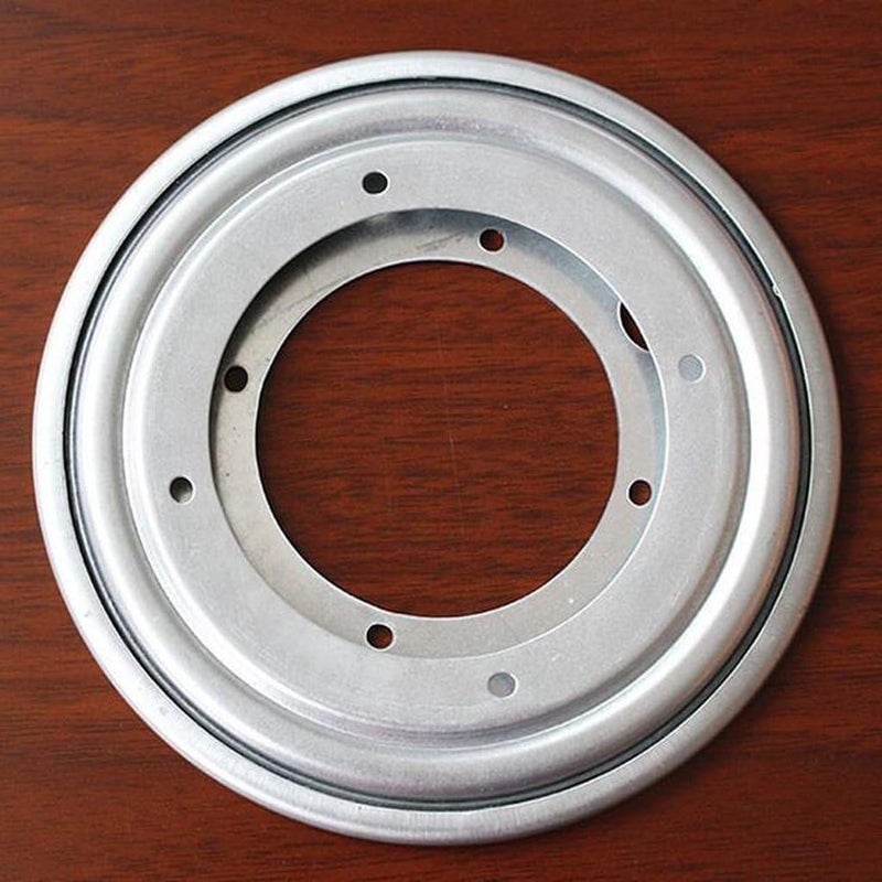 klarako LAZY SUSAN BEARING 6'', 8'', 9'', 12" HEAVY DUTY TURNTABLE BEARING SWIVEL klarakoSilver, 6 Inch - Image 2