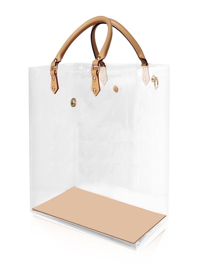 KTNGY Clear PVC DIY Tote Bag Handbag Making Kit Handmade Gift Bag Craft Accessory Tool Set Birthday Holiday Gift Bag (D) - Image 1