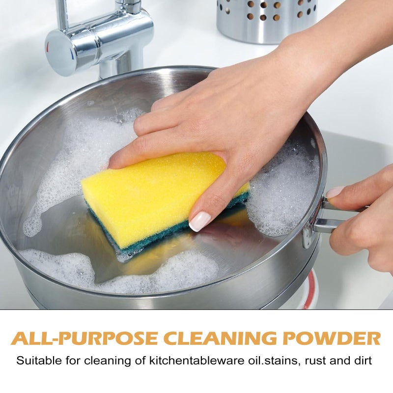 Jaysuing Multi-Purpose Cleaning Powder Cleans Kitchen Grease, Stove, Cookware Rust, Household Cleaning Powder - Image 4