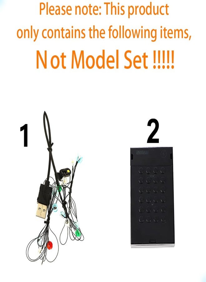 GEAMENT LED Light Kit Compatible with Lego The Evolution of STEM Building Blocks Model - Lighting Set for Ideas 21355 (Model Set Not Included) - Image 3