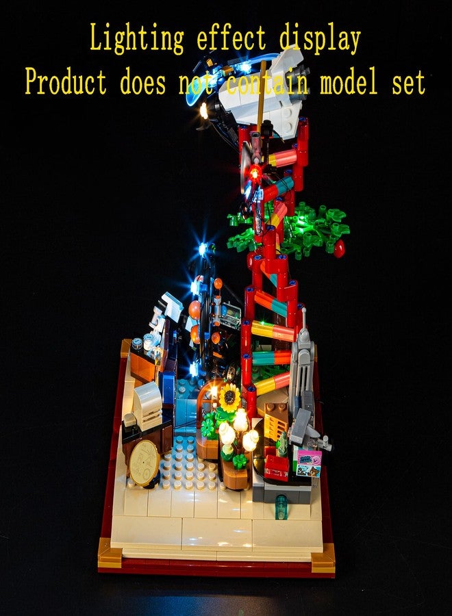 GEAMENT LED Light Kit Compatible with Lego The Evolution of STEM Building Blocks Model - Lighting Set for Ideas 21355 (Model Set Not Included) - Image 5