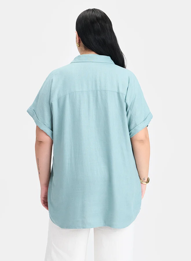 Virgio VIRGIO Linen Oversize Shirt