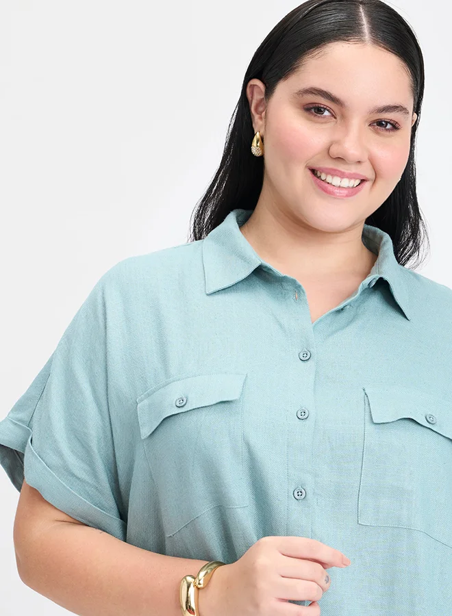 Virgio VIRGIO Linen Oversize Shirt